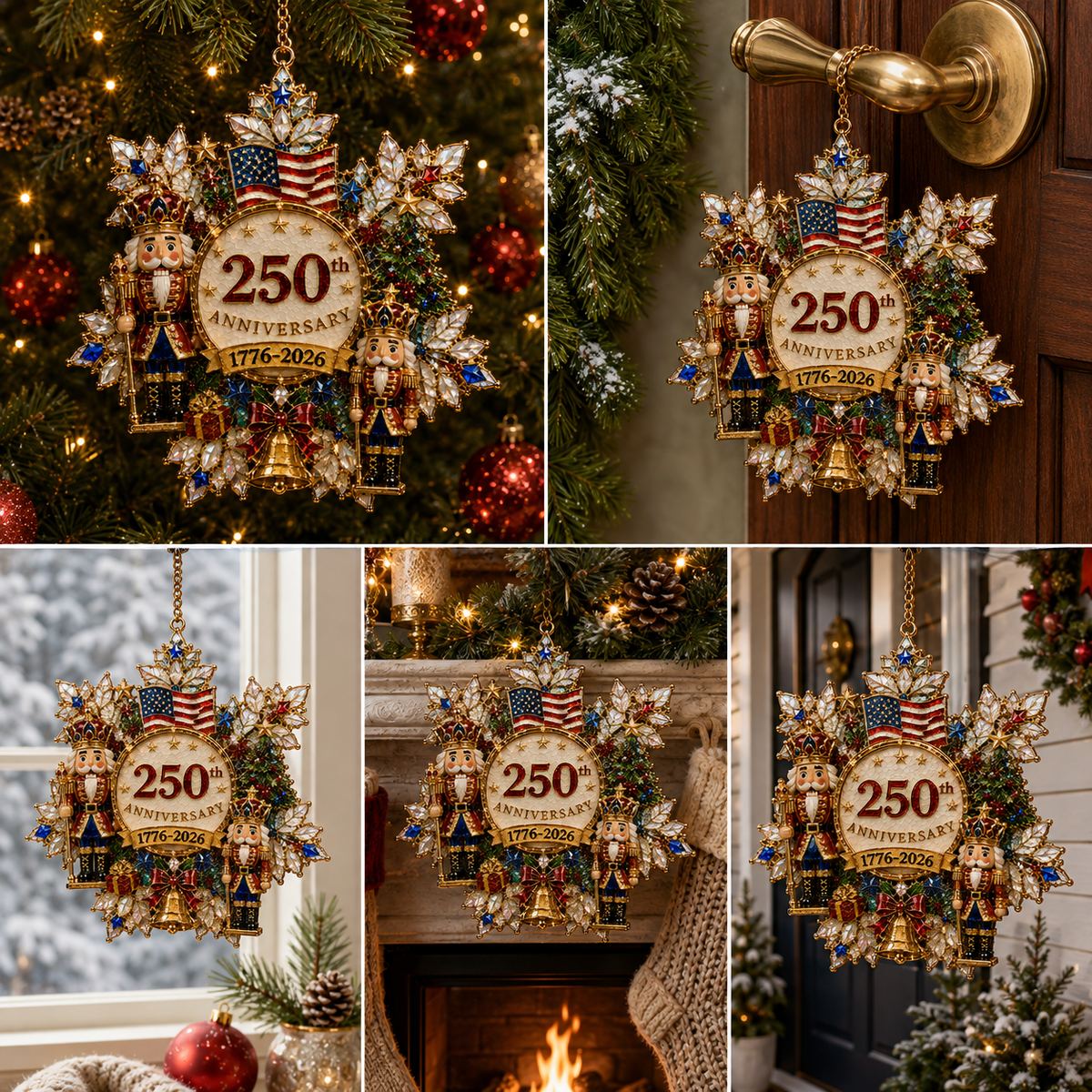 Limited anniversary edition ✨Nutcracker Snowflake Ornament
