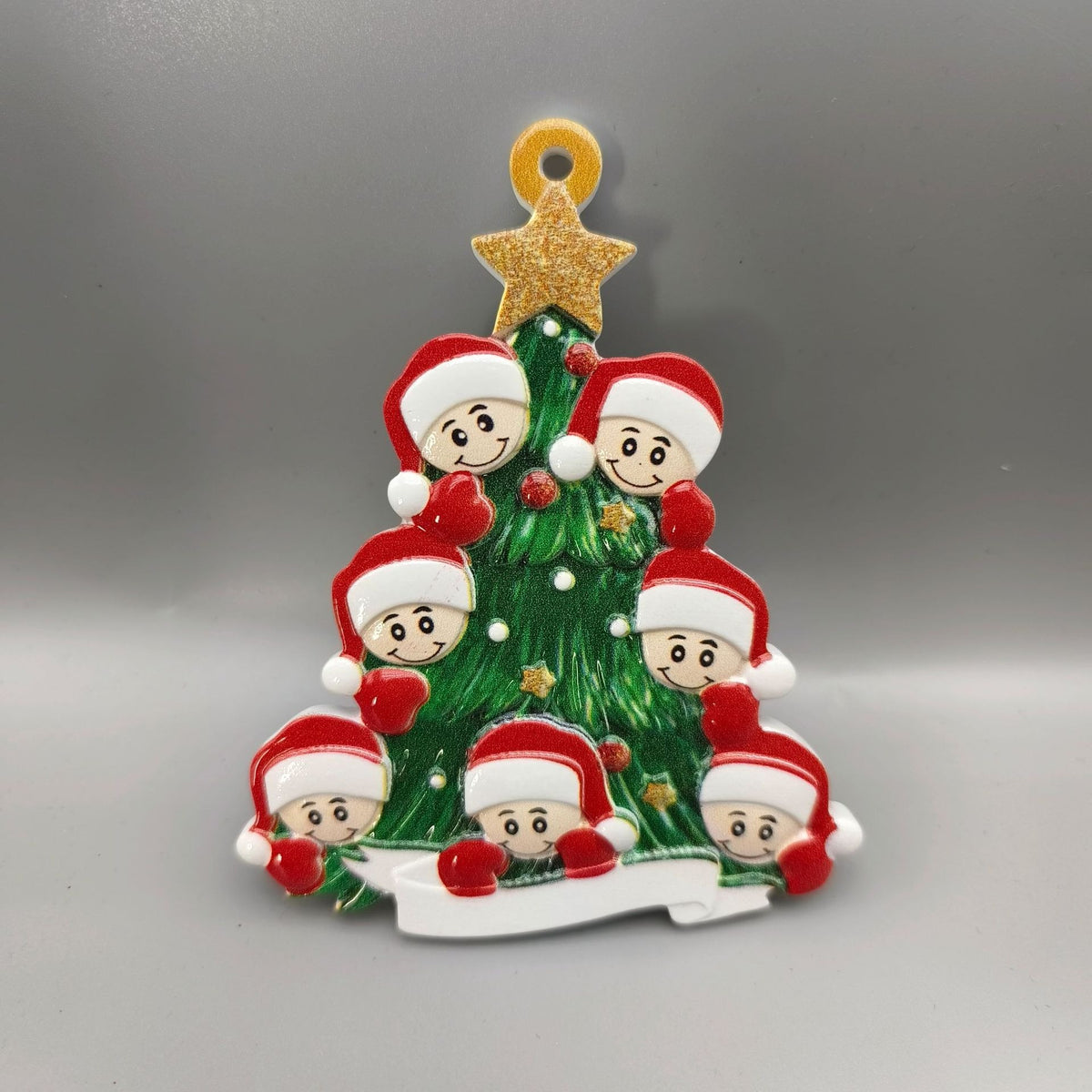 Christmas pendant-five-pointed star cute little man