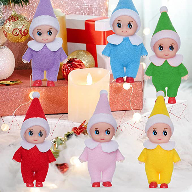 CHRISTMAS BABY ELF DOLL