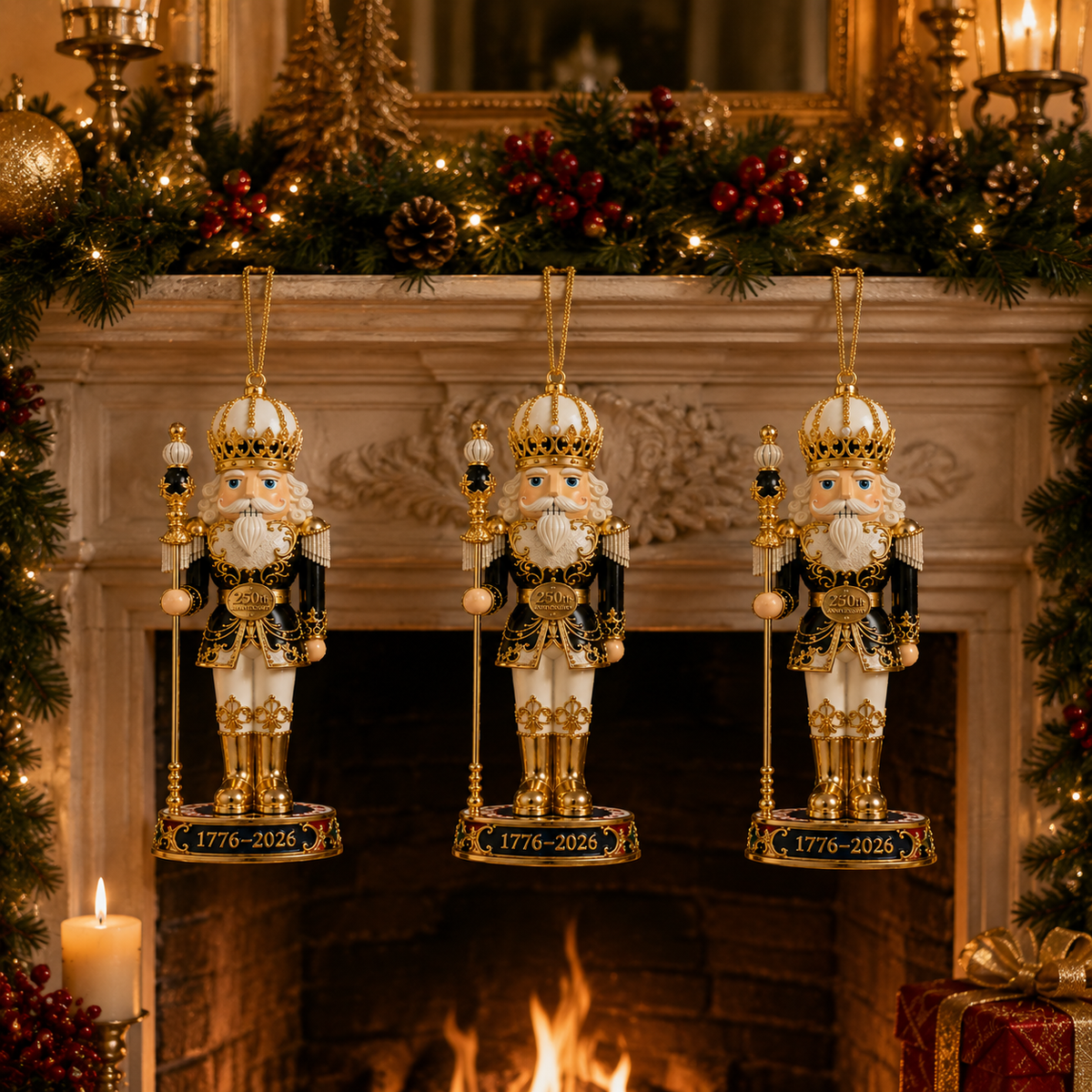 ✨2026 America 250th Anniversary Imperial Nutcracker King Ornament