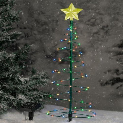 ❄️WINTER HOT SALE❄️CHRISTMAS DISCOUNT 🎄SOLAR METAL LED CHRISTMAS TREE DECORATION STRING LIGHTS
