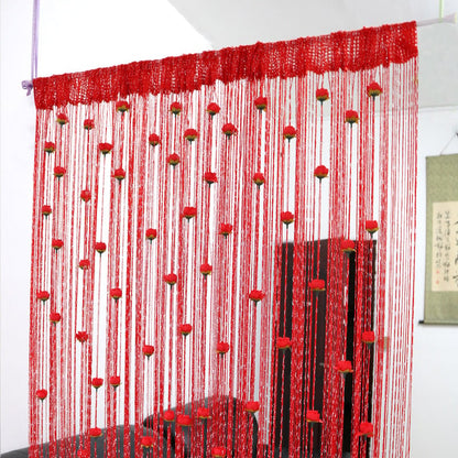🎖️🏆Flash Sale 🔥 Rose Thread Door String Curtain