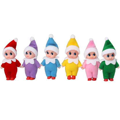 CHRISTMAS BABY ELF DOLL