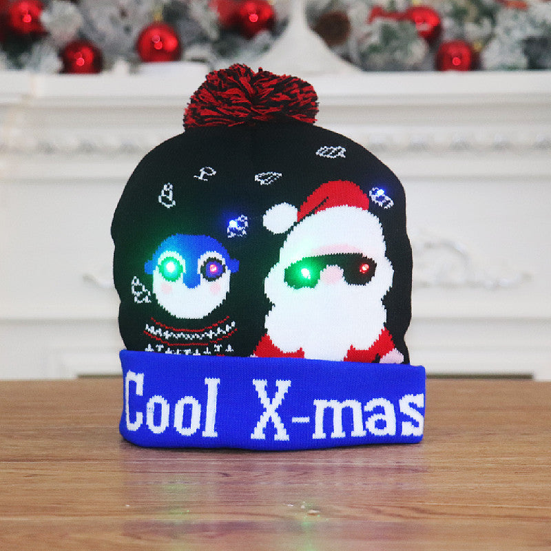 🎁2022 EARLY CHRISTMAS SALE - CHRISTMAS LED LIGHT KNITTED BEANIES