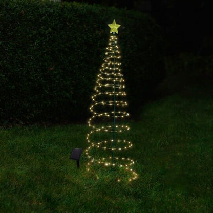 ❄️WINTER HOT SALE❄️CHRISTMAS DISCOUNT 🎄SOLAR METAL LED CHRISTMAS TREE DECORATION STRING LIGHTS