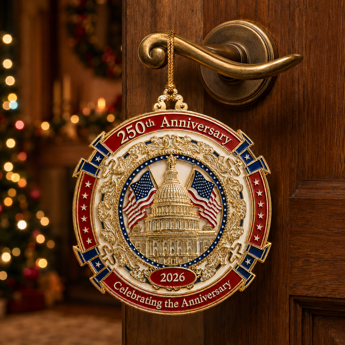🔥250th Anniversary Commemorative Ornament –  Capitol