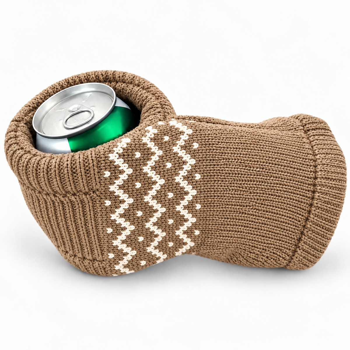 💥50% OFF 🧤Knitted Striped Thermal Beer Glove