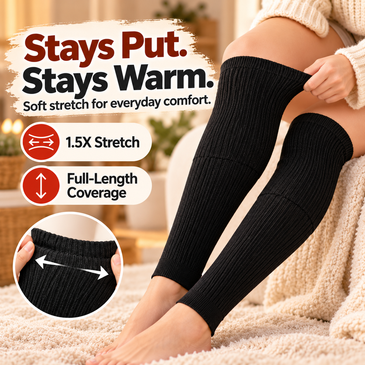 🔥 49% OFF – Cozy Long Leg Warmers ❄️