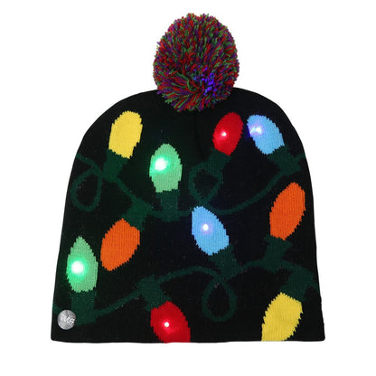 🎁2022 EARLY CHRISTMAS SALE - CHRISTMAS LED LIGHT KNITTED BEANIES