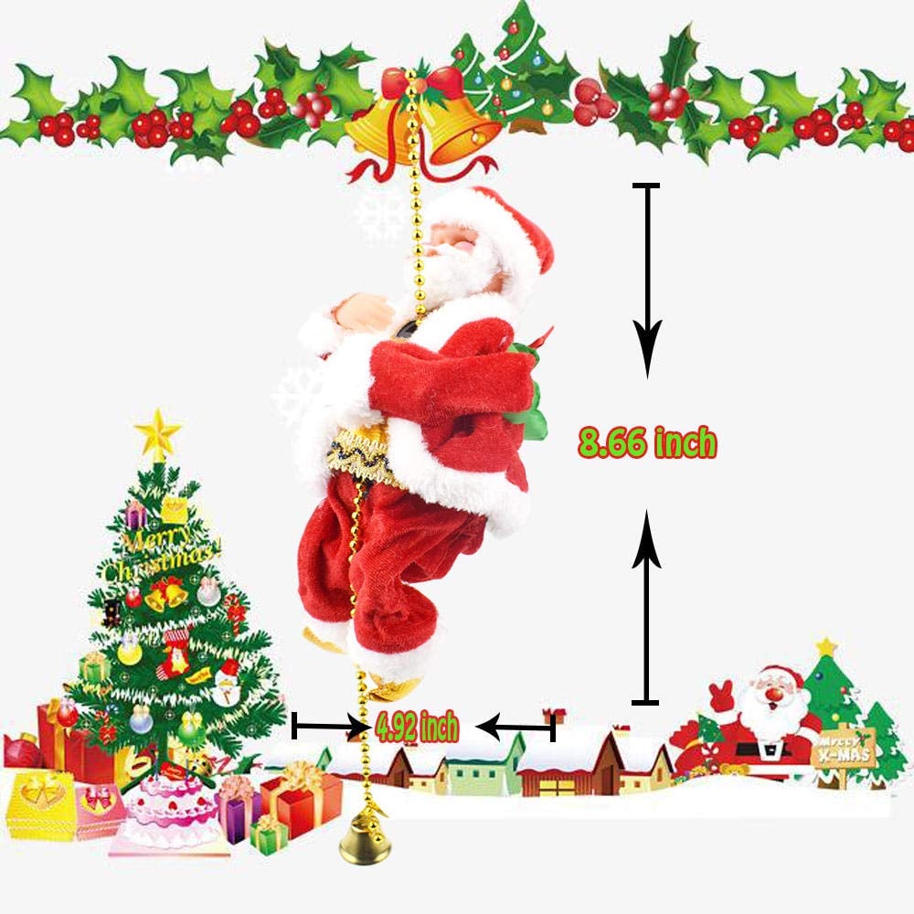 Limited-time 49% OFF- Electric Climbing Santa-Buy 2 Free Shipping