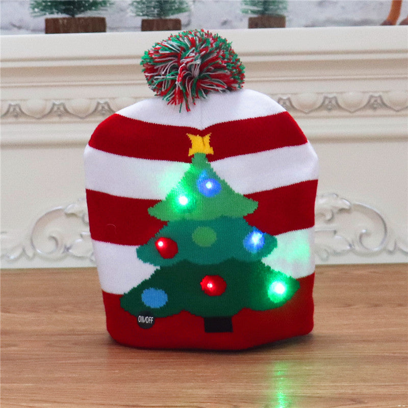 🎁2022 EARLY CHRISTMAS SALE - CHRISTMAS LED LIGHT KNITTED BEANIES