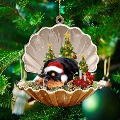 2024 Christmas Party Sleeping Dog Decoration