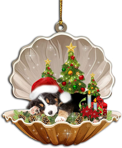 2024 Christmas Party Sleeping Dog Decoration