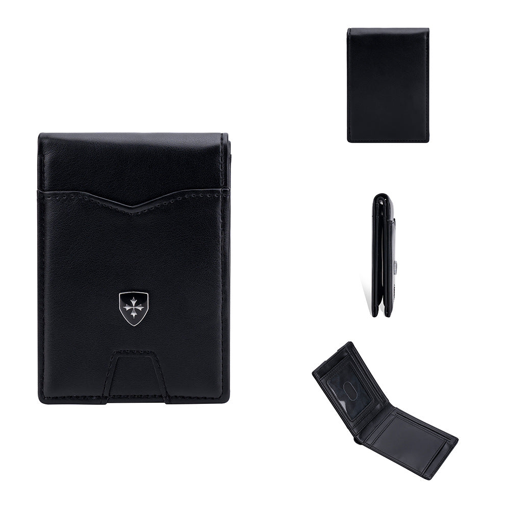 💳🛡️ Carteira RFID ultrafina em microfibra premium – segura, elegante e durável