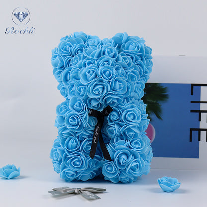 🎄Exclusive Christmas 60% discount🎄Preserved flower rose bear gift