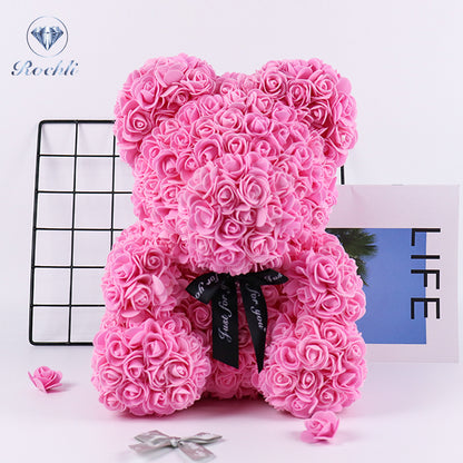 🎄Exclusive Christmas 60% discount🎄Preserved flower rose bear gift