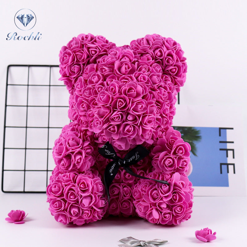 🎄Exclusive Christmas 60% discount🎄Preserved flower rose bear gift