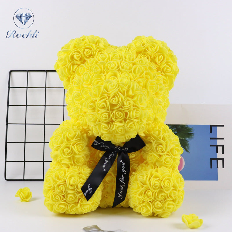 🎄Exclusive Christmas 60% discount🎄Preserved flower rose bear gift