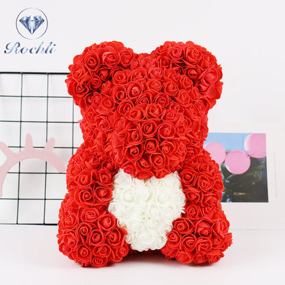 🎄Exclusive Christmas 60% discount🎄Preserved flower rose bear gift