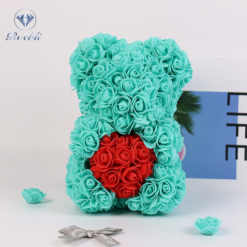 🎄Exclusive Christmas 60% discount🎄Preserved flower rose bear gift