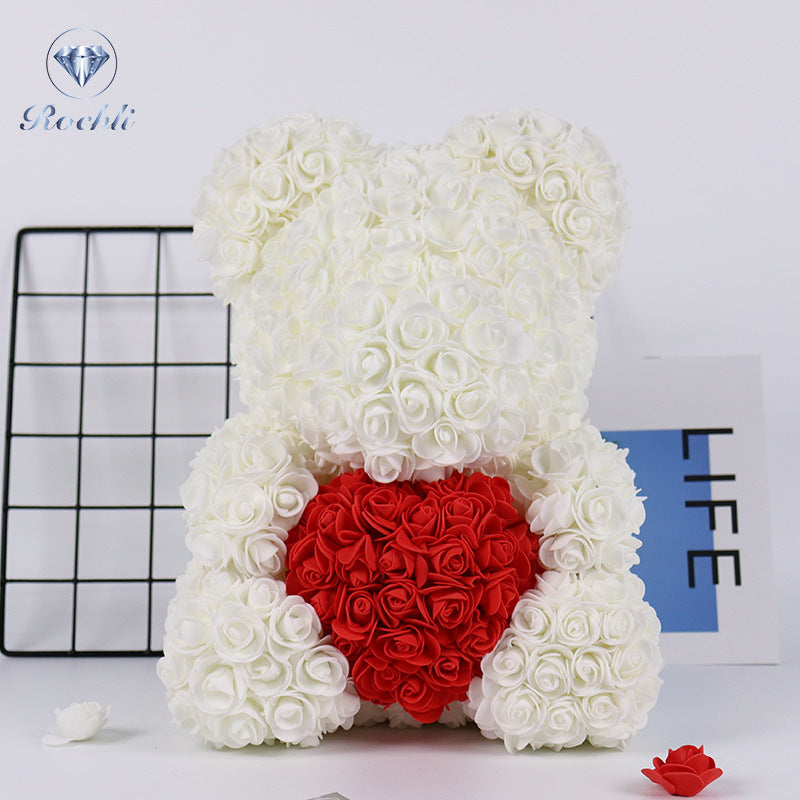 🎄Exclusive Christmas 60% discount🎄Preserved flower rose bear gift