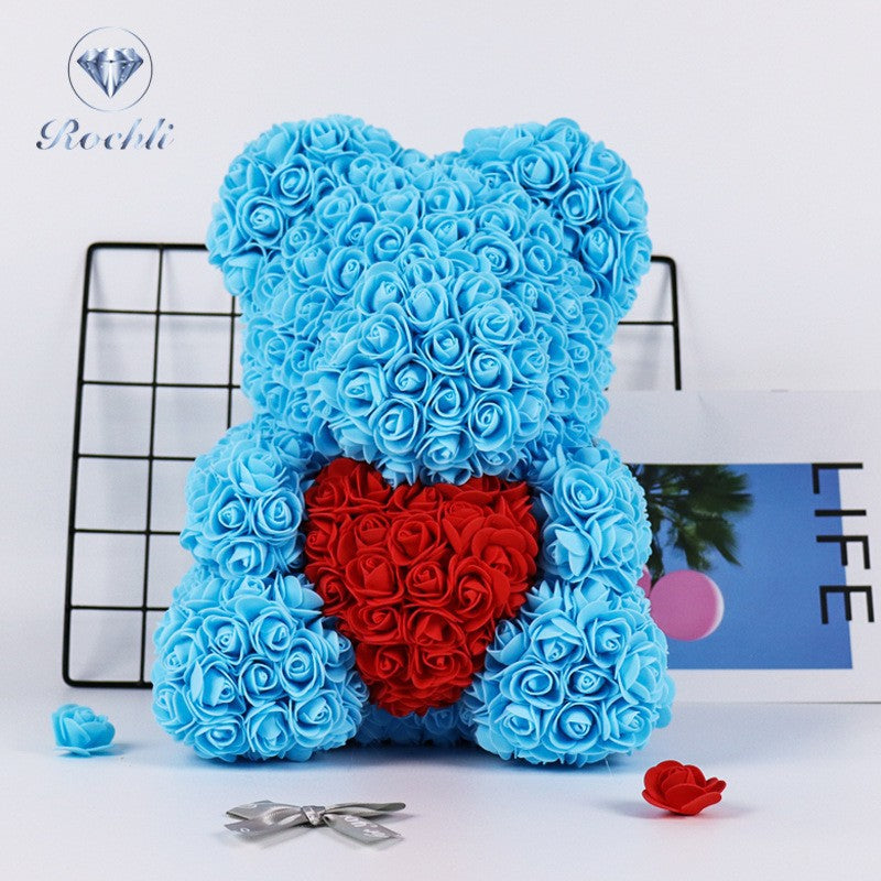 🎄Exclusive Christmas 60% discount🎄Preserved flower rose bear gift