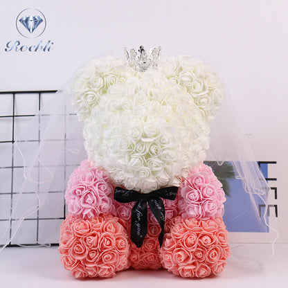 🎄Exclusive Christmas 60% discount🎄Preserved flower rose bear gift