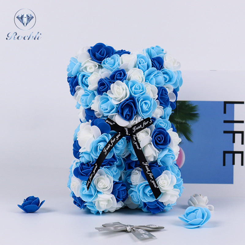 🎄Exclusive Christmas 60% discount🎄Preserved flower rose bear gift