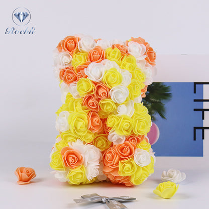 🎄Exclusive Christmas 60% discount🎄Preserved flower rose bear gift