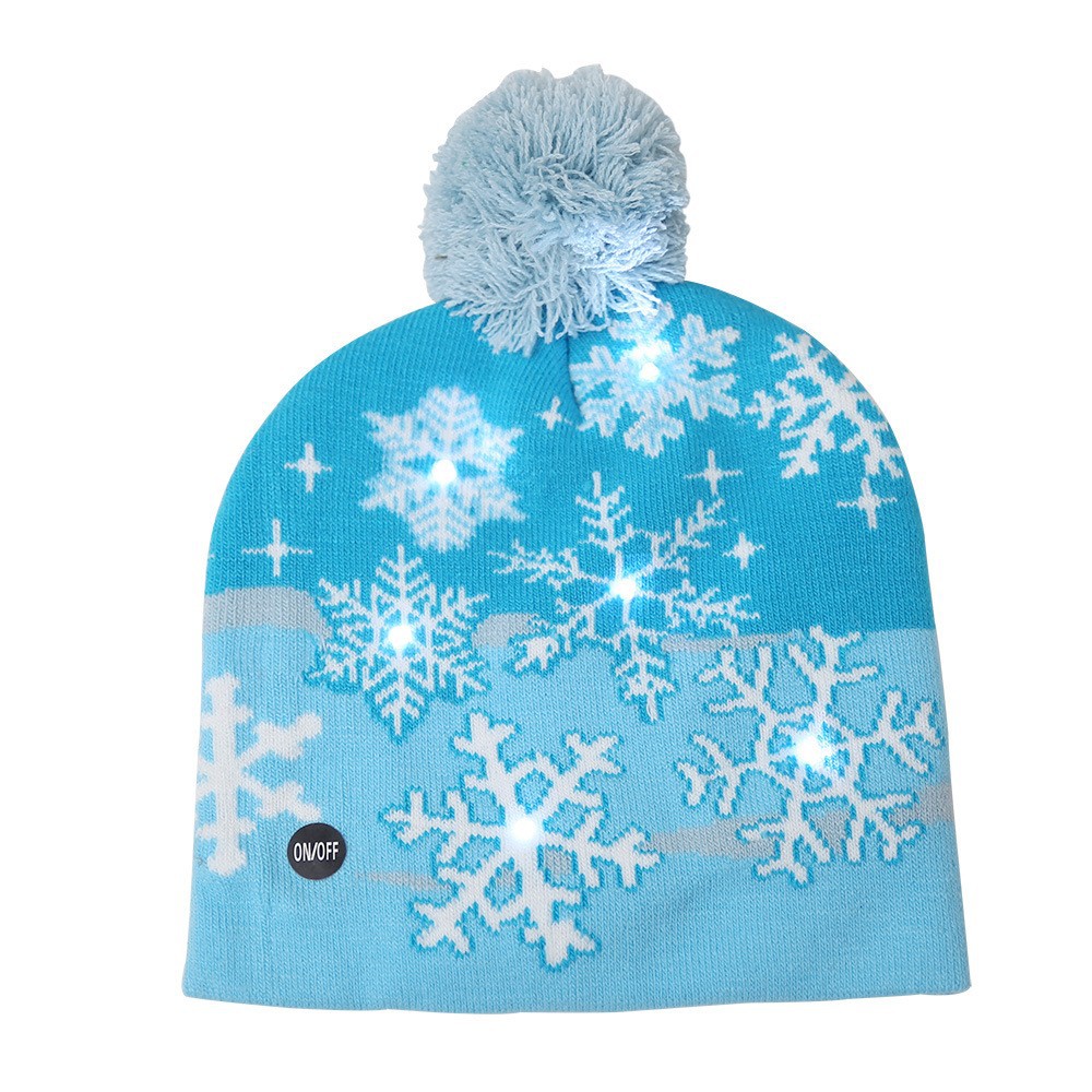 🎁2022 EARLY CHRISTMAS SALE - CHRISTMAS LED LIGHT KNITTED BEANIES