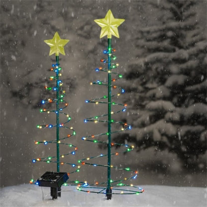 ❄️WINTER HOT SALE❄️CHRISTMAS DISCOUNT 🎄SOLAR METAL LED CHRISTMAS TREE DECORATION STRING LIGHTS
