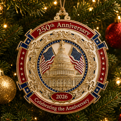 🔥250th Anniversary Commemorative Ornament –  Capitol
