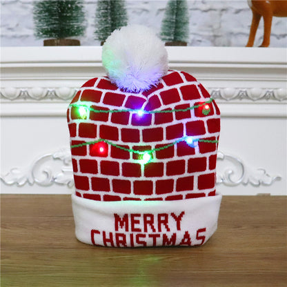 🎁2022 EARLY CHRISTMAS SALE - CHRISTMAS LED LIGHT KNITTED BEANIES