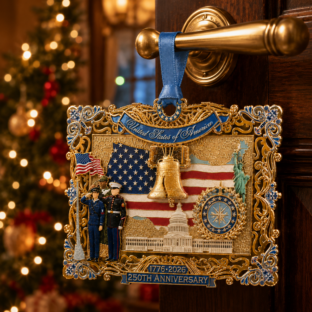 🔥250th Anniversary Christmas Tree Ornament