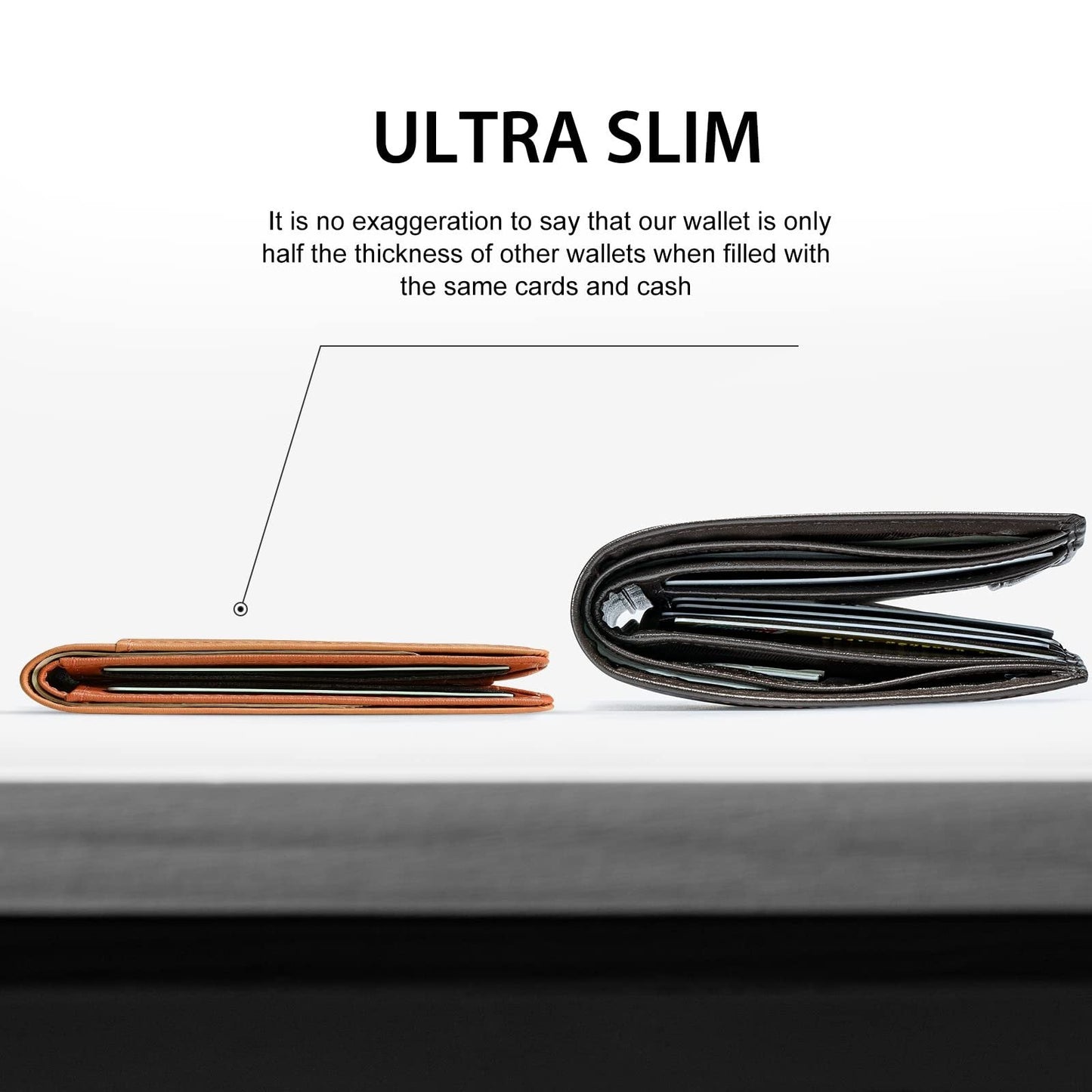 💳🛡️ Carteira RFID ultrafina em microfibra premium – segura, elegante e durável